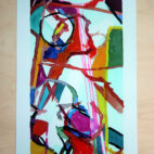 Nobelpris skiss till diplom fine art print Anja Richardt Krabbe