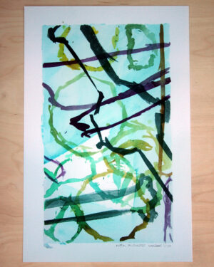 Nobelpris skiss till diplom fine art print Anja Richardt Krabbe