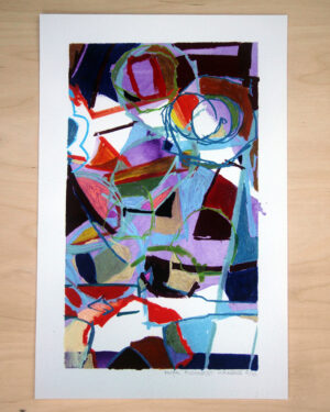 Nobelpris skiss till diplom fine art print Anja Richardt Krabbe