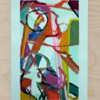 Original Nobelpris skiss till diplom Anja Richardt Krabbe