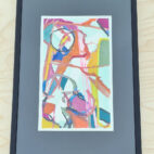 Original Nobelpris skiss till diplom Anja Richardt Krabbe