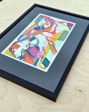 Original Nobelpris skiss till diplom Anja Richardt Krabbe