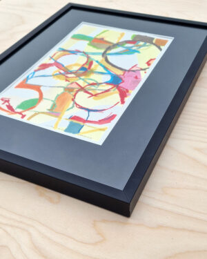 Original Nobelpris skiss till diplom Anja Richardt Krabbe