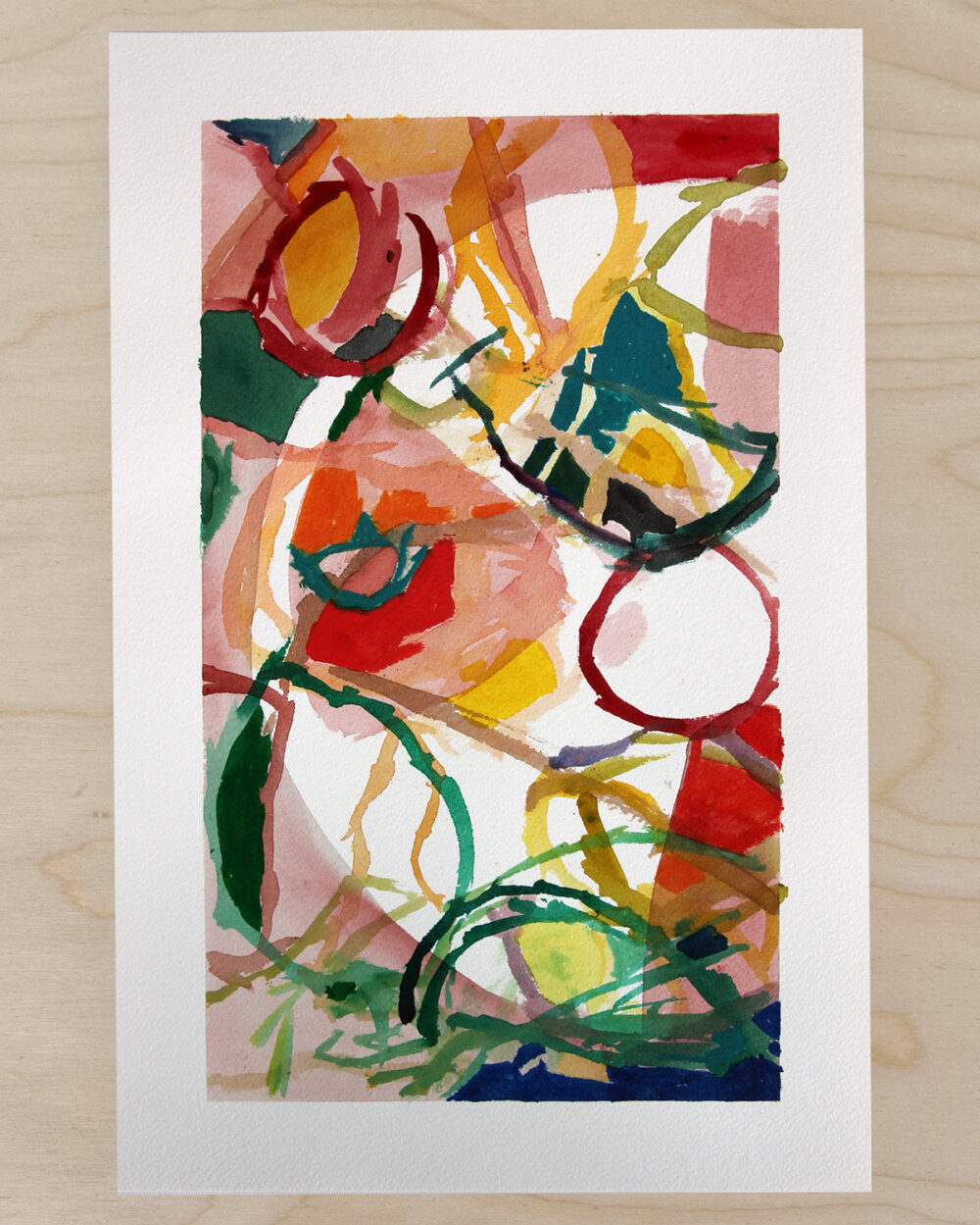 NOBEL_ORI_no13 Original Nobelpris skiss till diplom Anja Richardt Krabbe