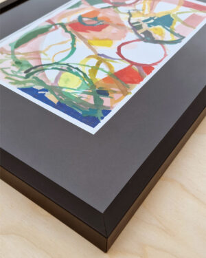 Original Nobelpris skiss till diplom Anja Richardt Krabbe