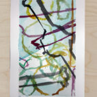 Original Nobelpris skiss till diplom Anja Richardt Krabbe