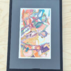 original Nobelpris skiss till diplom Anja Richardt Krabbe