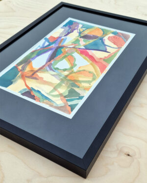 Original Nobelpris skiss till diplom Anja Richardt Krabbe